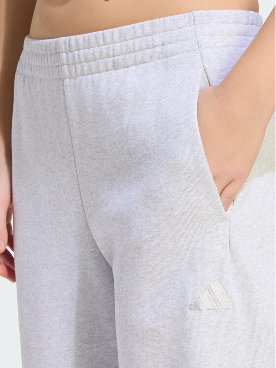 adidas adidas Spodnie materiałowe 165478 Szary jasny Regular Fit