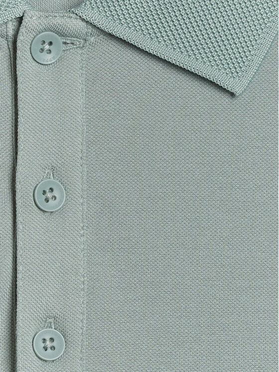 4F 4F Polo MIDSHOP TEXTILE Khaki Regular Fit