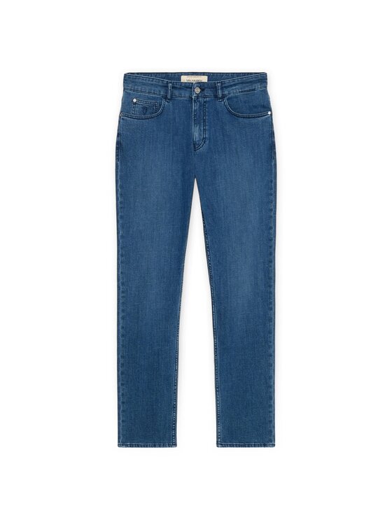 Trussardi Trussardi Jeansy P400H904833N0DI Niebieski Skin Fit