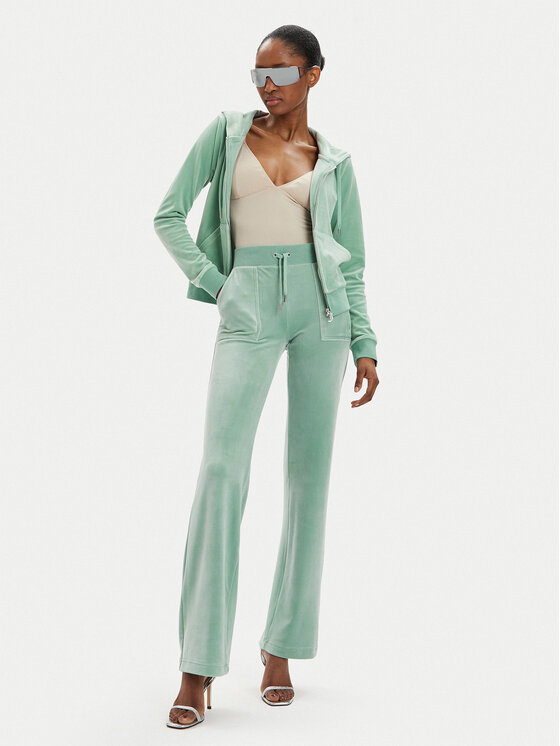 Juicy Couture Juicy Couture Mikina Robertson JCAP176 Modrá Slim Fit