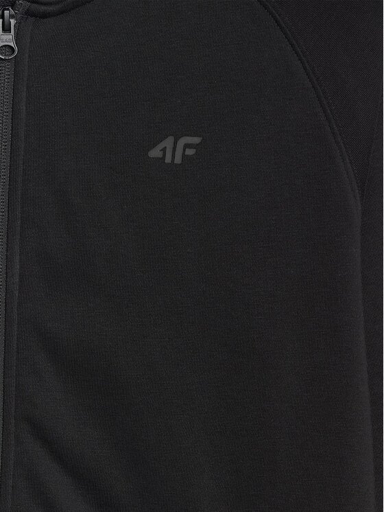 4F 4F Μπλούζα FWMM00TSWSF1763-20S Μαύρο Regular Fit