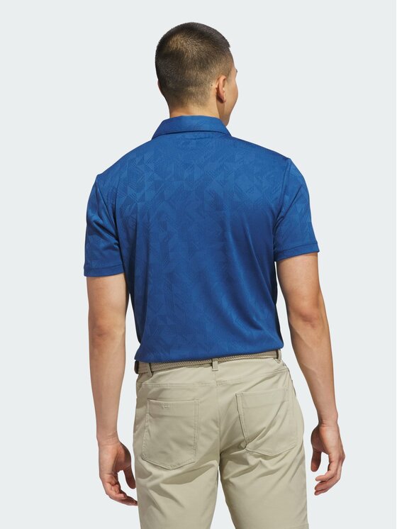 adidas adidas Polo ULTIMATE365 Błękitny Regular Fit