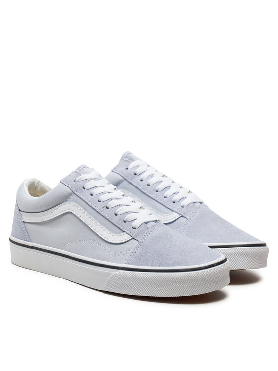 Vans old skool grey and blue on sale