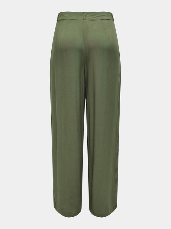 ONLY ONLY Stoffhose Nova 15306567 Grün Regular Fit