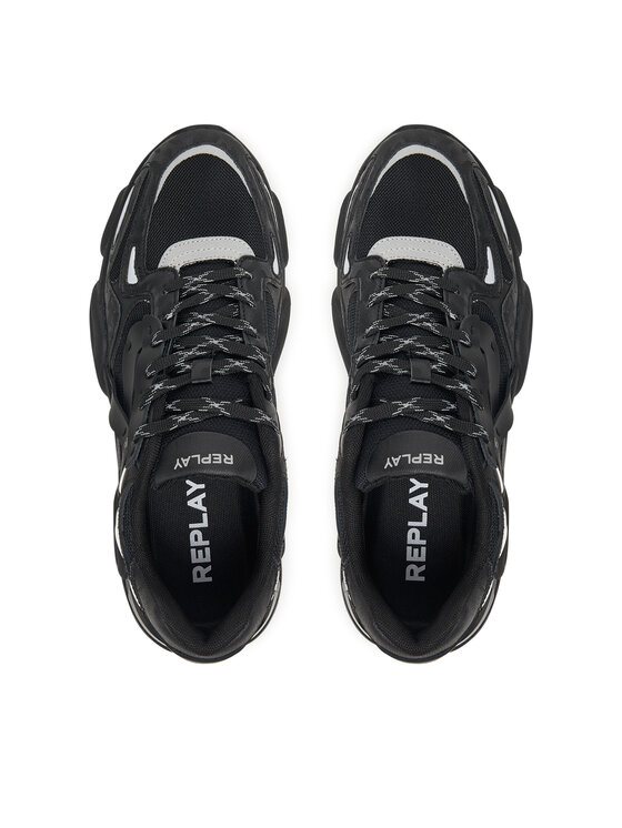 REPLAY REPLAY Sneakersy GMS9M .000.C0017T Czarny