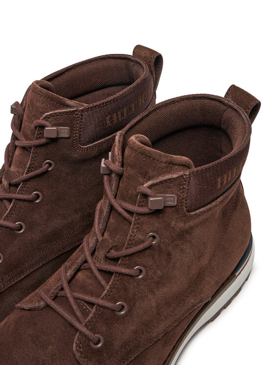 Tommy Hilfiger Tommy Hilfiger Зимни обувки Corporate FM0FM05147 Кафяв
