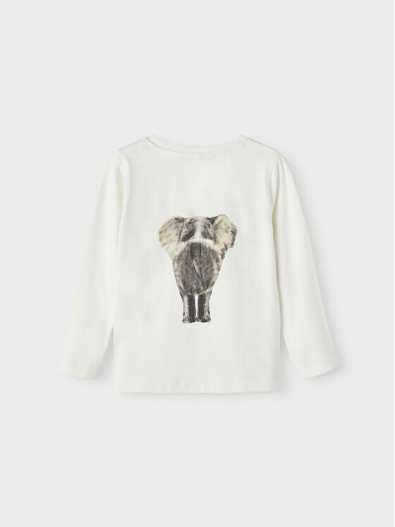 NAME IT NAME IT Μπλουζάκι 13212860 Λευκό Regular Fit