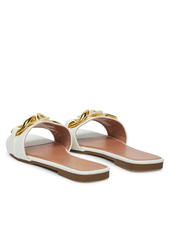 DeeZee DeeZee Ciabatte Q28-2 Bianco
