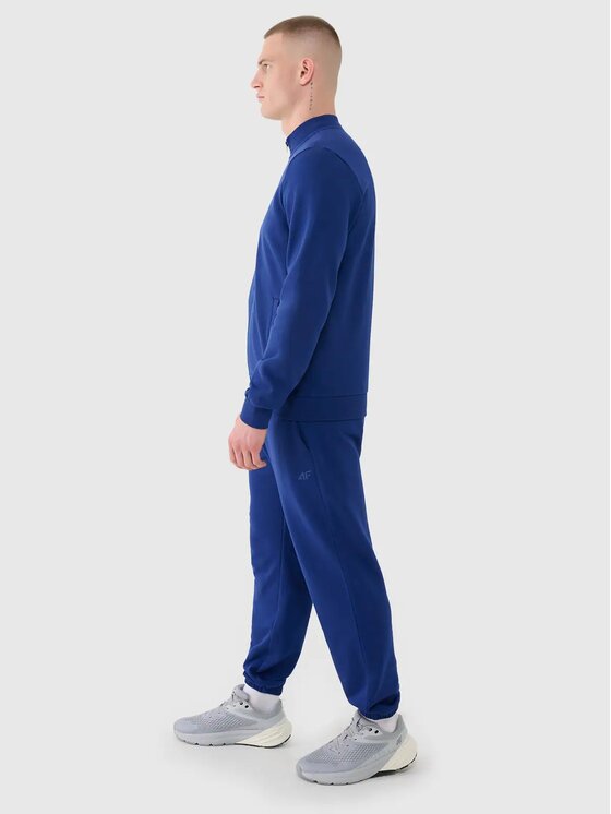 4F 4F Joggers kalhoty 4FWMM00TTROM1139-031S Tmavomodrá Regular Fit