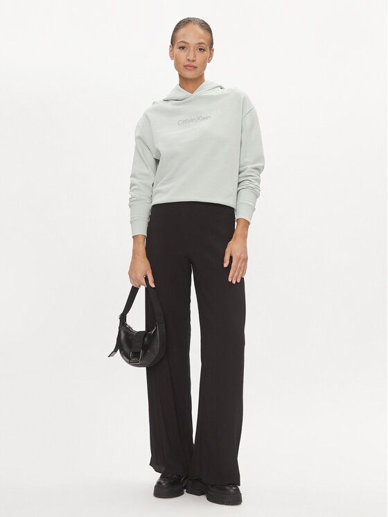 Calvin Klein Calvin Klein Mikina Hero Logo K20K205449 Modrá Regular Fit