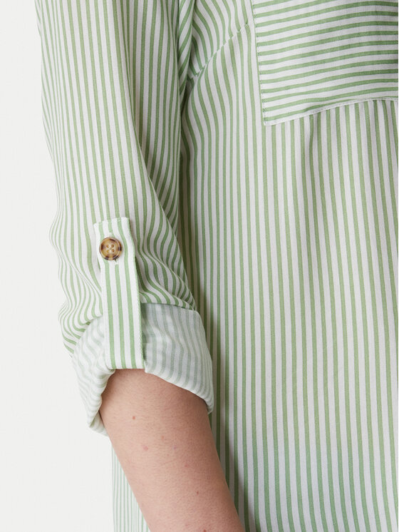 Vero Moda Vero Moda Camicia Bumpy 10275283 Verde Regular Fit