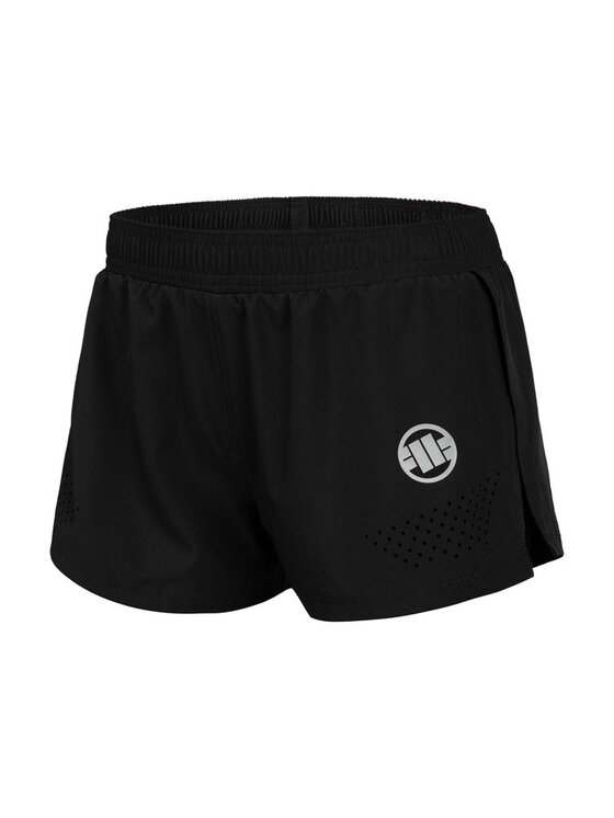 PITBULL Damskie Szorty sportowe, rozmiar XS, Czarne, Spodenki Sportowe Damskie Performance Pro plus Small Logo XL