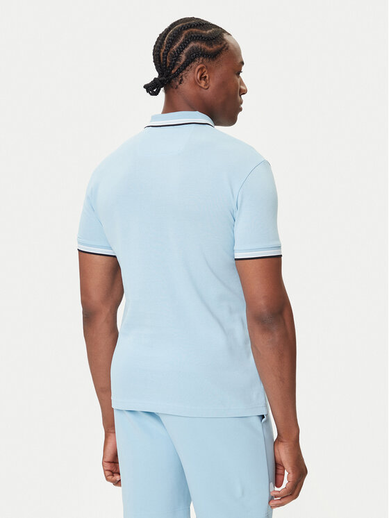 BOSS BOSS Polo Paddy 50469055 Błękitny Regular Fit