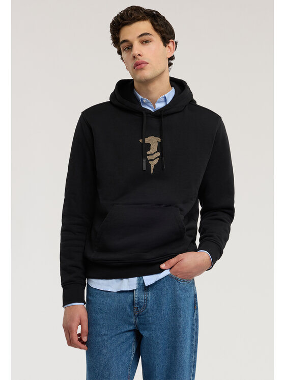 Trussardi Trussardi Cardigan G8228000120N033 Nero Regular Fit