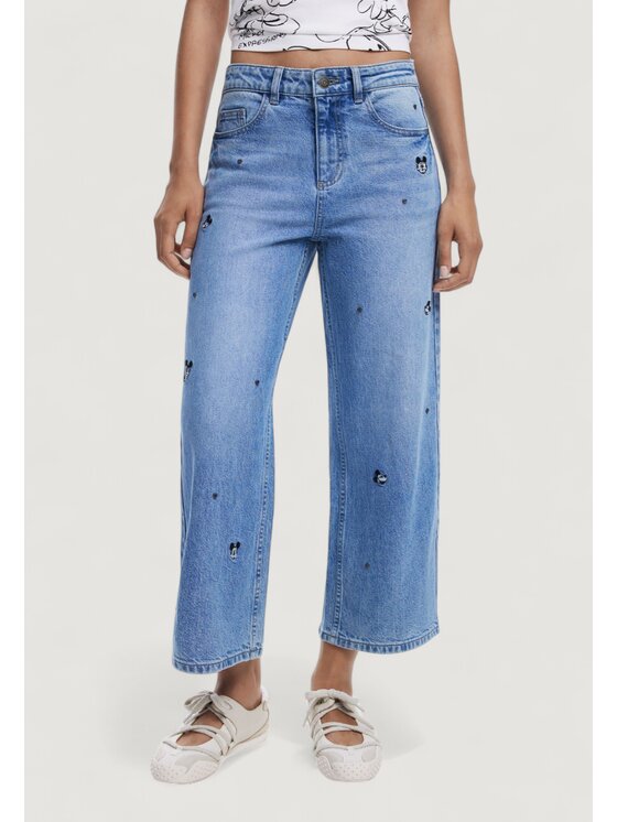 Desigual Desigual Τζιν DENIM_MINIMI Μπλε Boot Fit