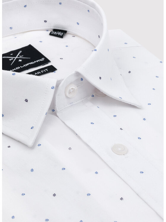 Pako Lorente Pako Lorente Koszula P23WF-1X-025 Biały Regular Fit