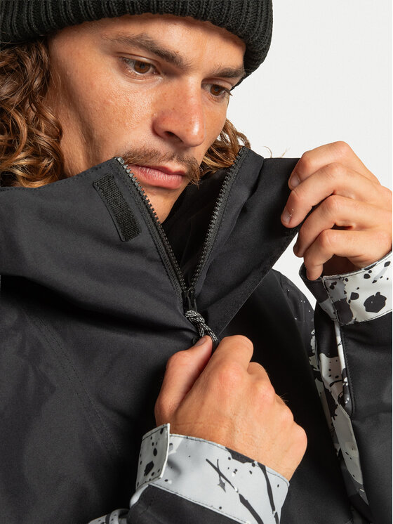 DC Shoes DC Shoes Snowboardová bunda Anorak ADYTJ03088 Šedá Regular Fit