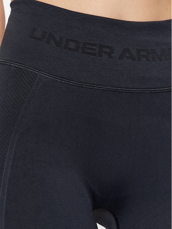 Under Armour Under Armour Szorty sportowe Ua Train Seamless Short 1379151 Czarny Compression Fit