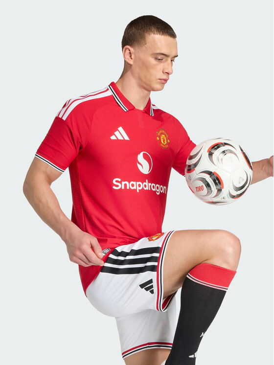 adidas adidas Koszulka techniczna 169177 Czerwony Slim Fit