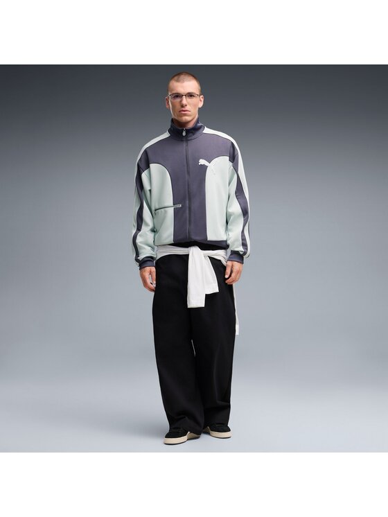 Puma Puma Bluza 636735 Fioletowy Regular Fit