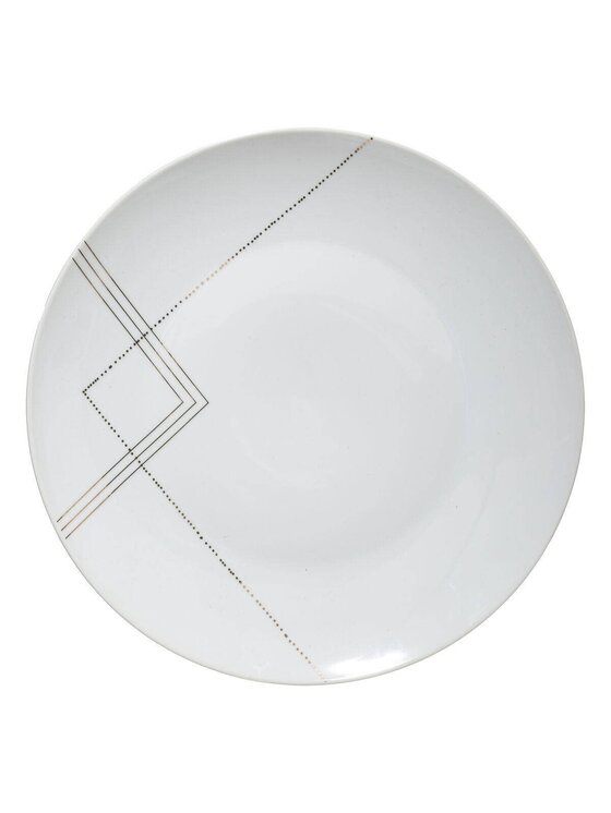 MIAhome MIAhome Talerz obiadowy porcelanowy Neya 27 cm Biały