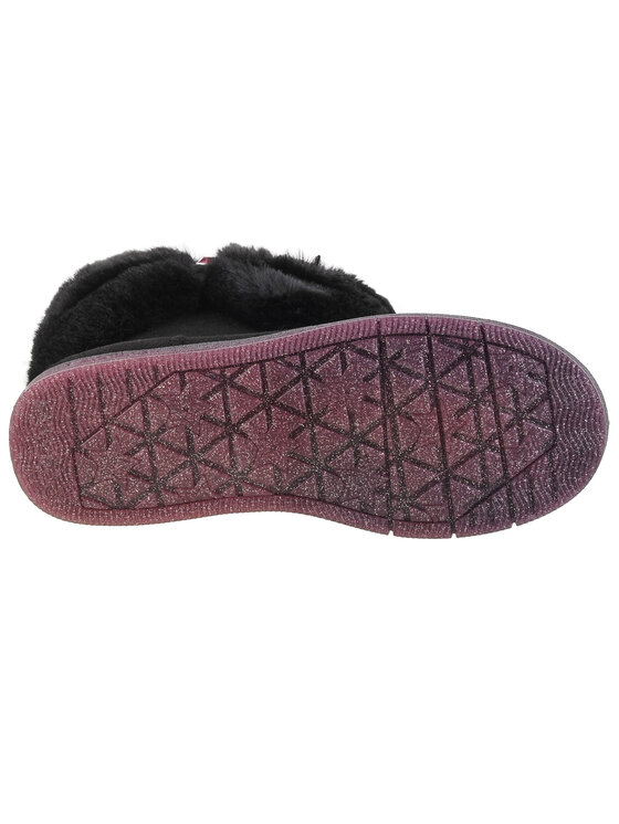 Skechers Skechers Buty Skechers Glitzy Glam - Cozy Cuddlers Czarny