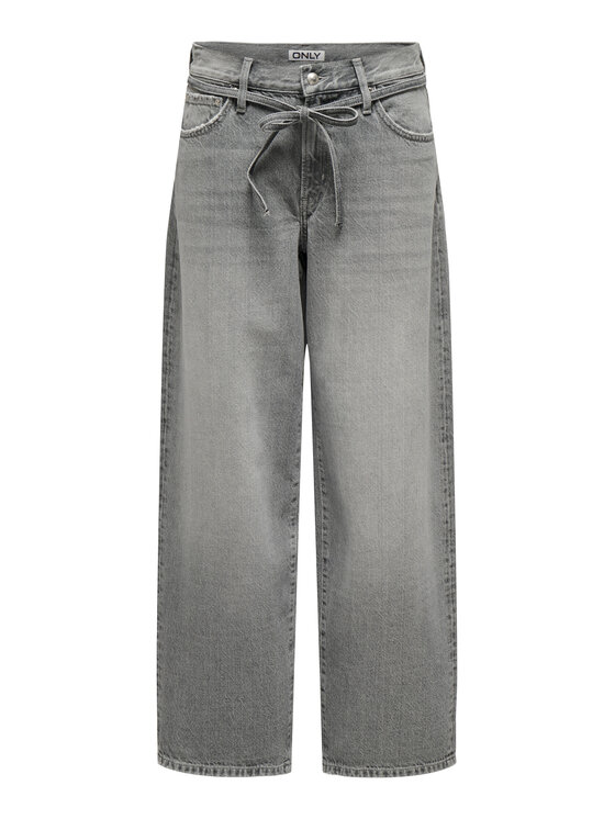 ONLY ONLY Jeansy Gianna 15338246 Szary Balloon Fit