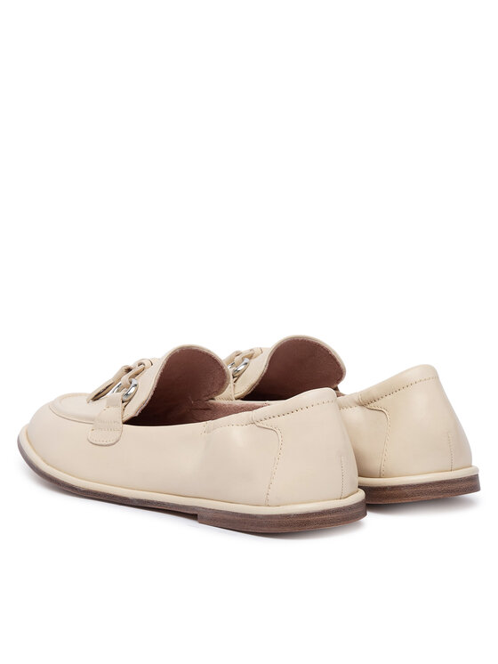 Tamaris Tamaris Loafersy 1-24231-46 Écru