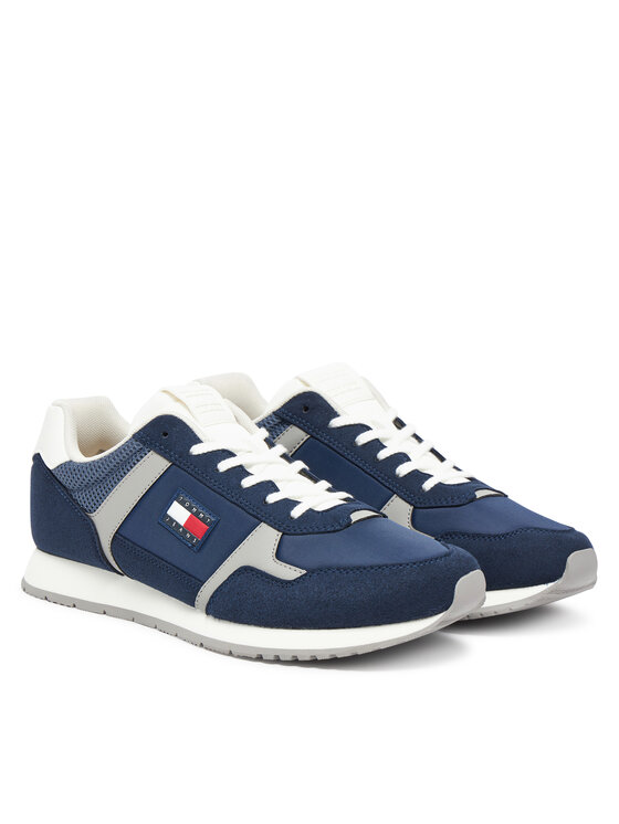Tommy Jeans Tommy Jeans Sneakersy Tjm Runner Casual EM0EM01590 Granatowy