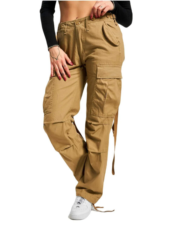 Brandit Brandit Spodnie cargo 11001.70 Brązowy Cargo Fit