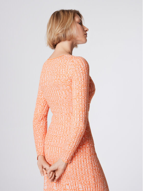 Simple Simple Palaidinė SWD511-02 Oranžinė Slim Fit