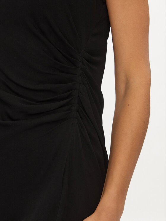 DKNY DKNY Sukienka letnia D2A4B3AR Czarny Regular Fit