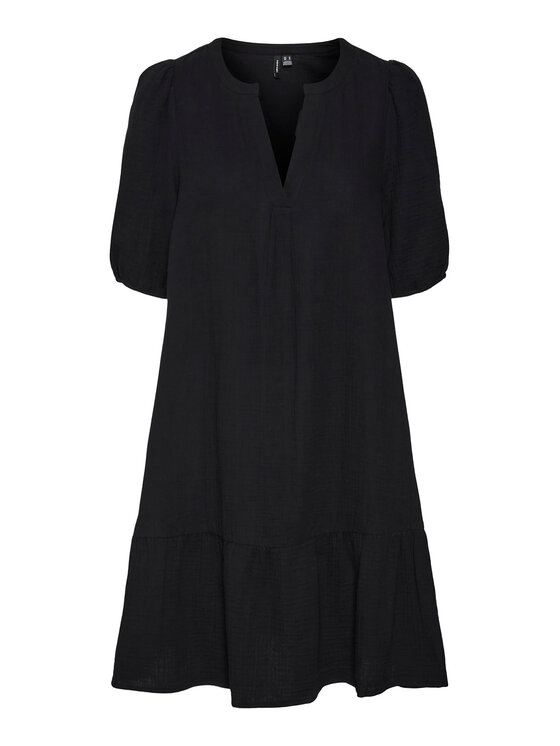 Vero Moda Vero Moda Ikdienas kleita Natali 10279682 Melns Regular Fit