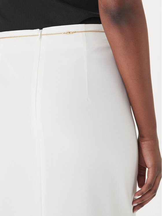 HUGO HUGO Bleistiftrock Ratsa 50558168 Écru Slim Fit