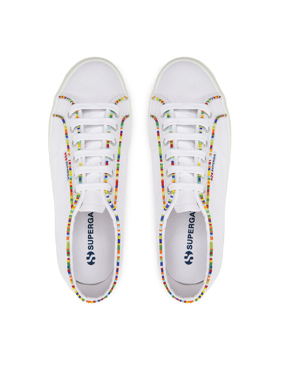 Superga Tenisowki Multicolor Beads 2740 S4131FW Bia y Modivo.pl