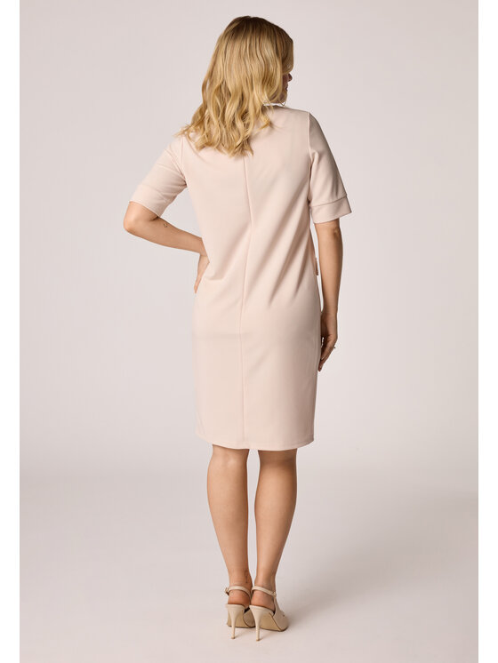 QUIOSQUE QUIOSQUE Každodenné šaty Quiosque 4NG008102 Béžová Regular Fit