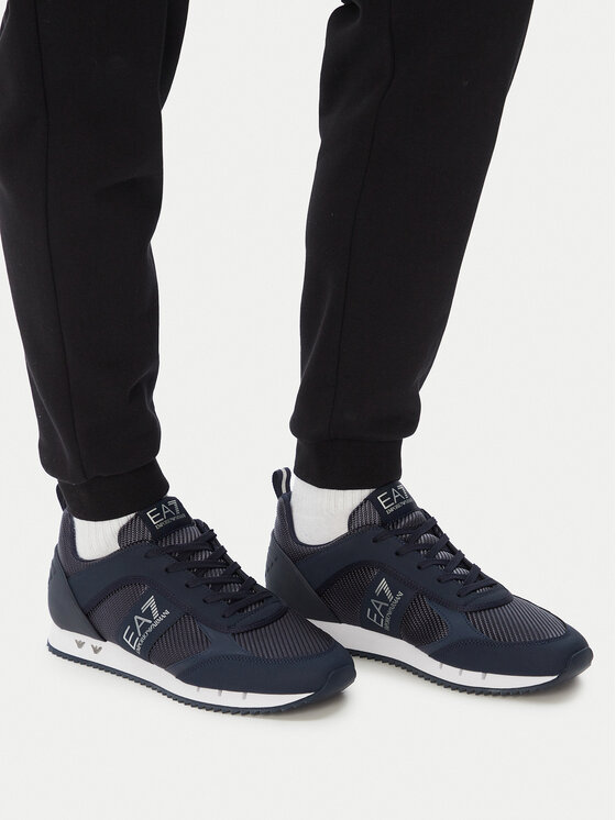 EA7 Emporio Armani EA7 Emporio Armani Sneakersy 7X000337 AF18613 MZ592 Granatowy