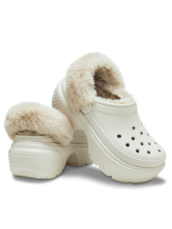 Crocs Crocs Şlapi Stomp Lined Clog 208547 Bej