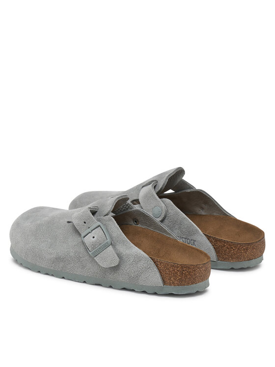 Birkenstock Birkenstock Natikače Boston zamsz 1029214 Siva