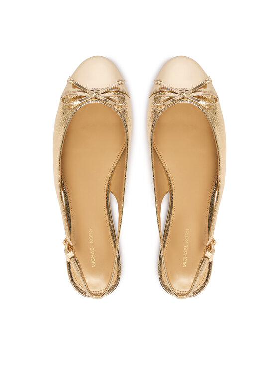 MICHAEL Michael Kors MICHAEL Michael Kors Ballerine Piper Sling 40S6PIFP1M Oro