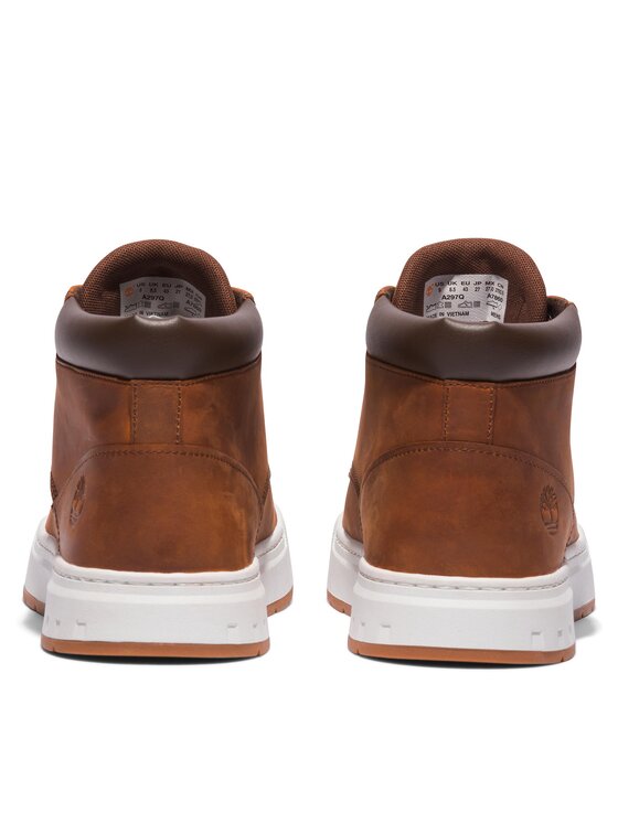 Timberland Timberland Kotníková obuv Maple Grove Lthr Chk TB0A297Q3581 Hnědá