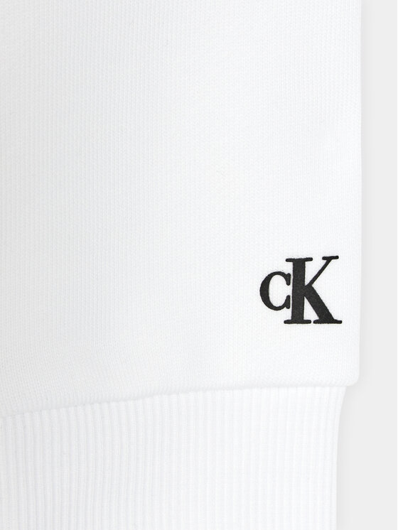 Calvin Klein Jeans Calvin Klein Jeans Bluza IU0IU00581 D Biały Regular Fit