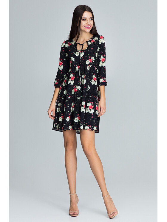 FIGL FIGL Φόρεμα M598 Έγχρωμο Regular Fit