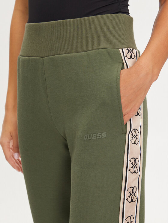 Guess Guess Sporta bikses Britney V2YB15 KB3P2 Zaļš Regular Fit