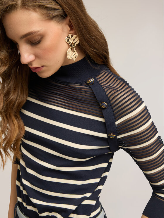 Motivi Motivi Maglione M127W003817N0S1 Blu Regular Fit