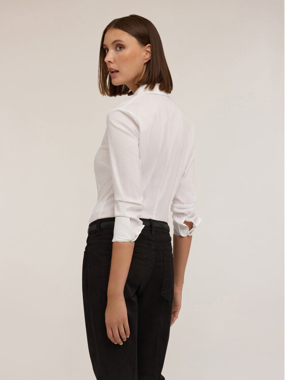 Motivi Motivi Camicia 5326Q200864N011 Bianco Regular Fit