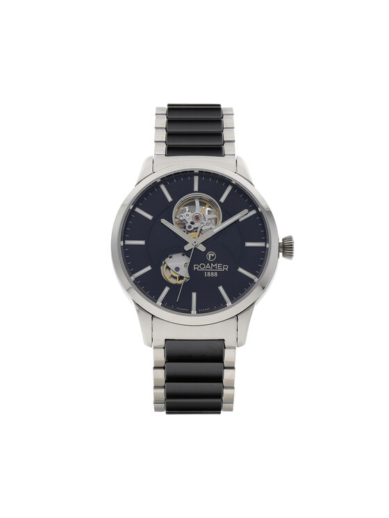 Roamer Roamer Часовник C-Line Automatic 672661 41 55 60 Черен