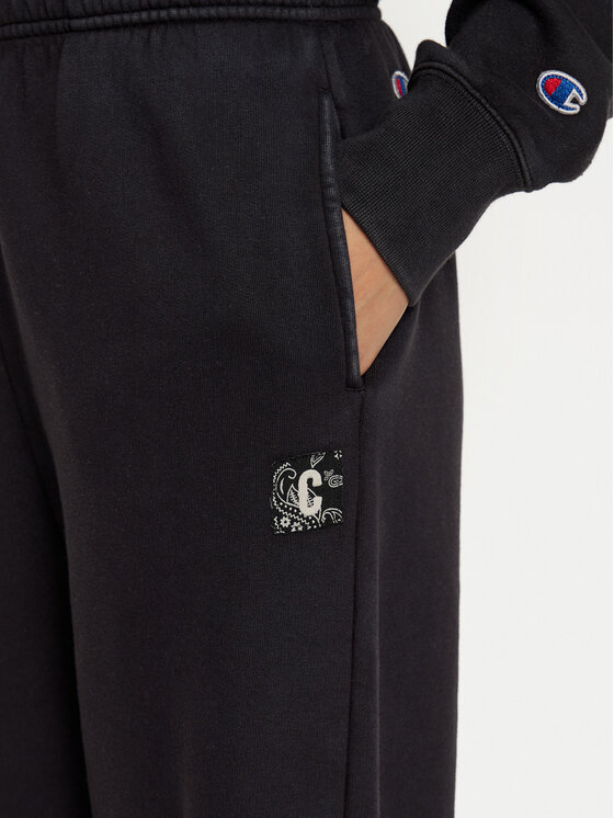 Champion Champion Jogginghose 117661 Schwarz Wide Leg