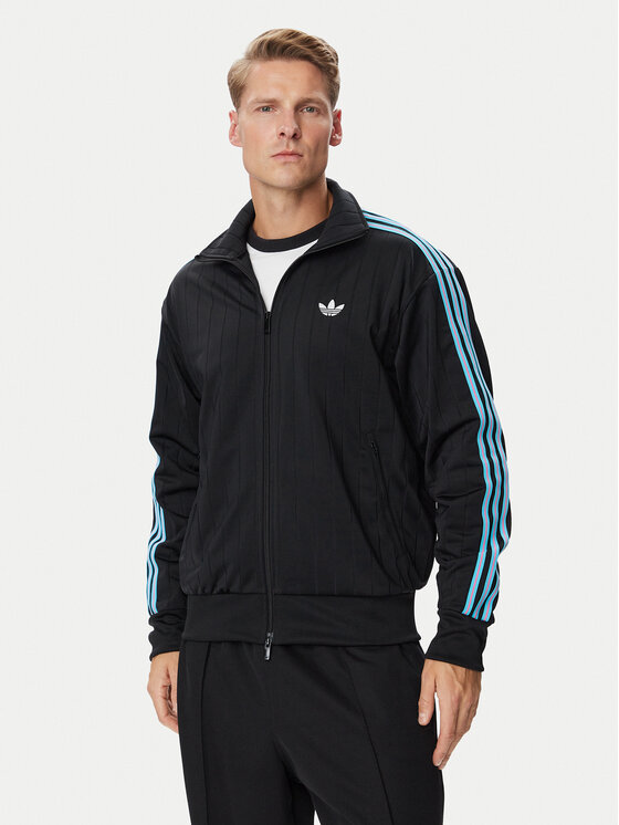 adidas adidas Bluza Firebird Drop Needle Track Top KE4130 Czarny Regular Fit