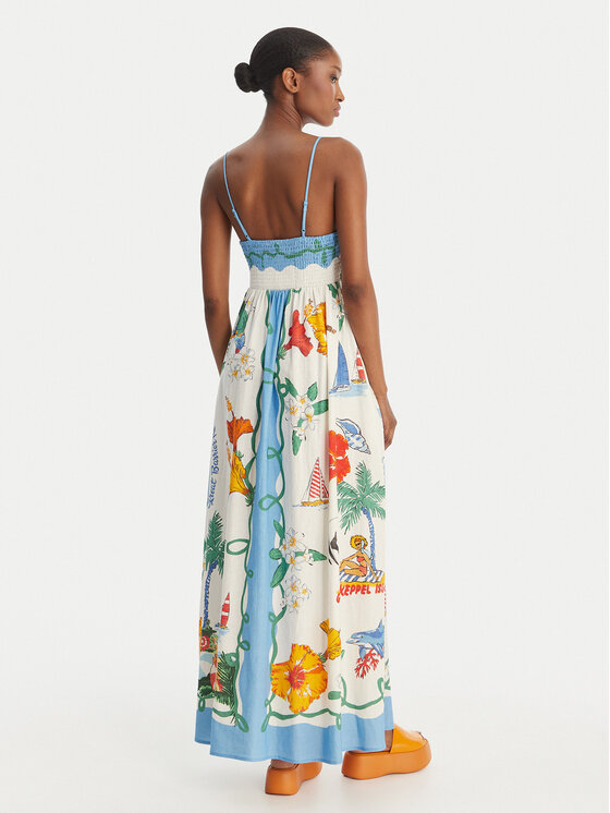 Seafolly Seafolly Sommerkleid Viva Vacation 55673-DR Himmelblau Regular Fit